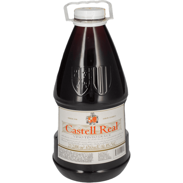 Castell Real Vino Tinto Dulce 2.000 ml